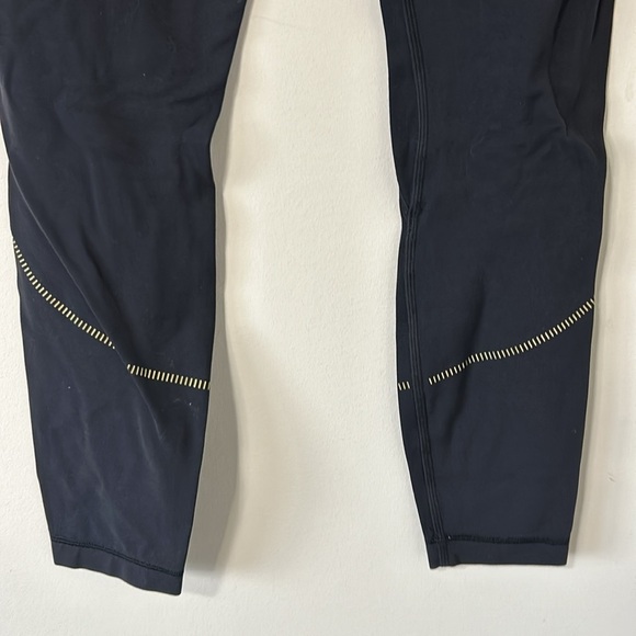 LULULEMON Align High Rise Crop Legging Gold French Press Limited Addition Sz 4 - Picture 7 of 12